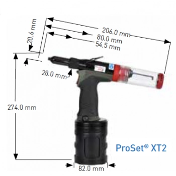 ProSet® XT2 氣動拉釘槍