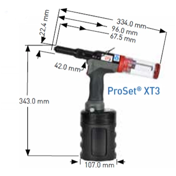 ProSet® XT3 氣動拉釘槍