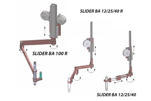 DOGA SLIDER BA-R 系列伸縮臂